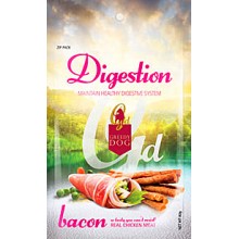 Greedy Dog 雞肉條小食 -  煙肉 80g